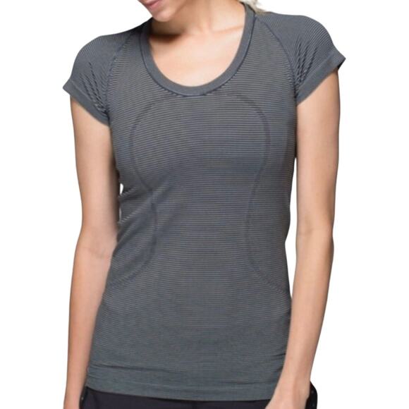 Lululemon Run: Swiftly Tech Short Hyper Stripe 4 - Picture 1 of 6